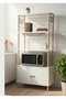 Hanah Home Armario de Cocina Blanco